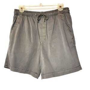 NWT American Eagle Flex Men's Dark Gray Elastic Waist Short  Pockets Size Small